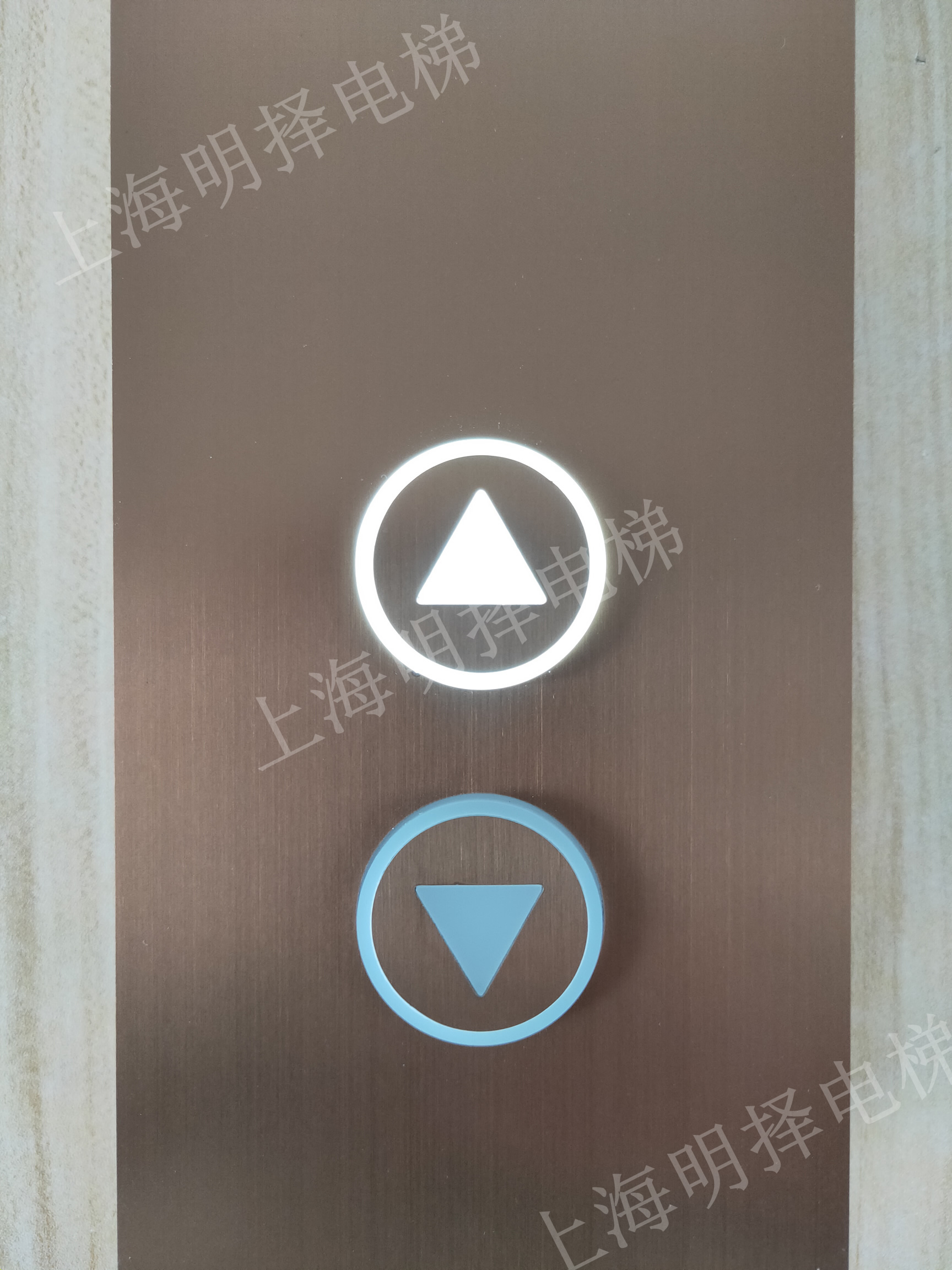 定制电梯呼梯盒|外呼层显面板|召唤盒彩色液晶MZH-280