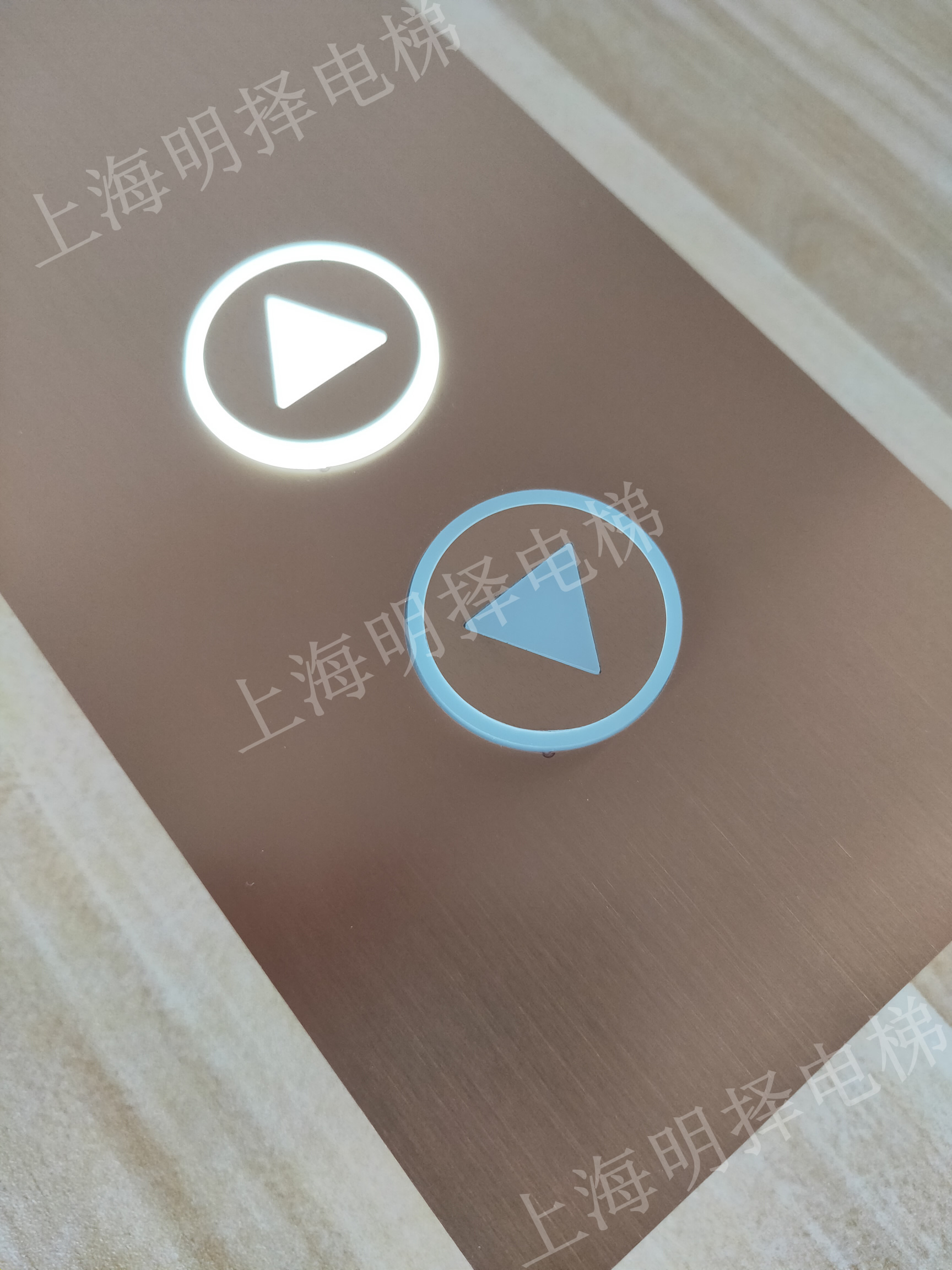 定制电梯呼梯盒|外呼层显面板|召唤盒彩色液晶MZH-280