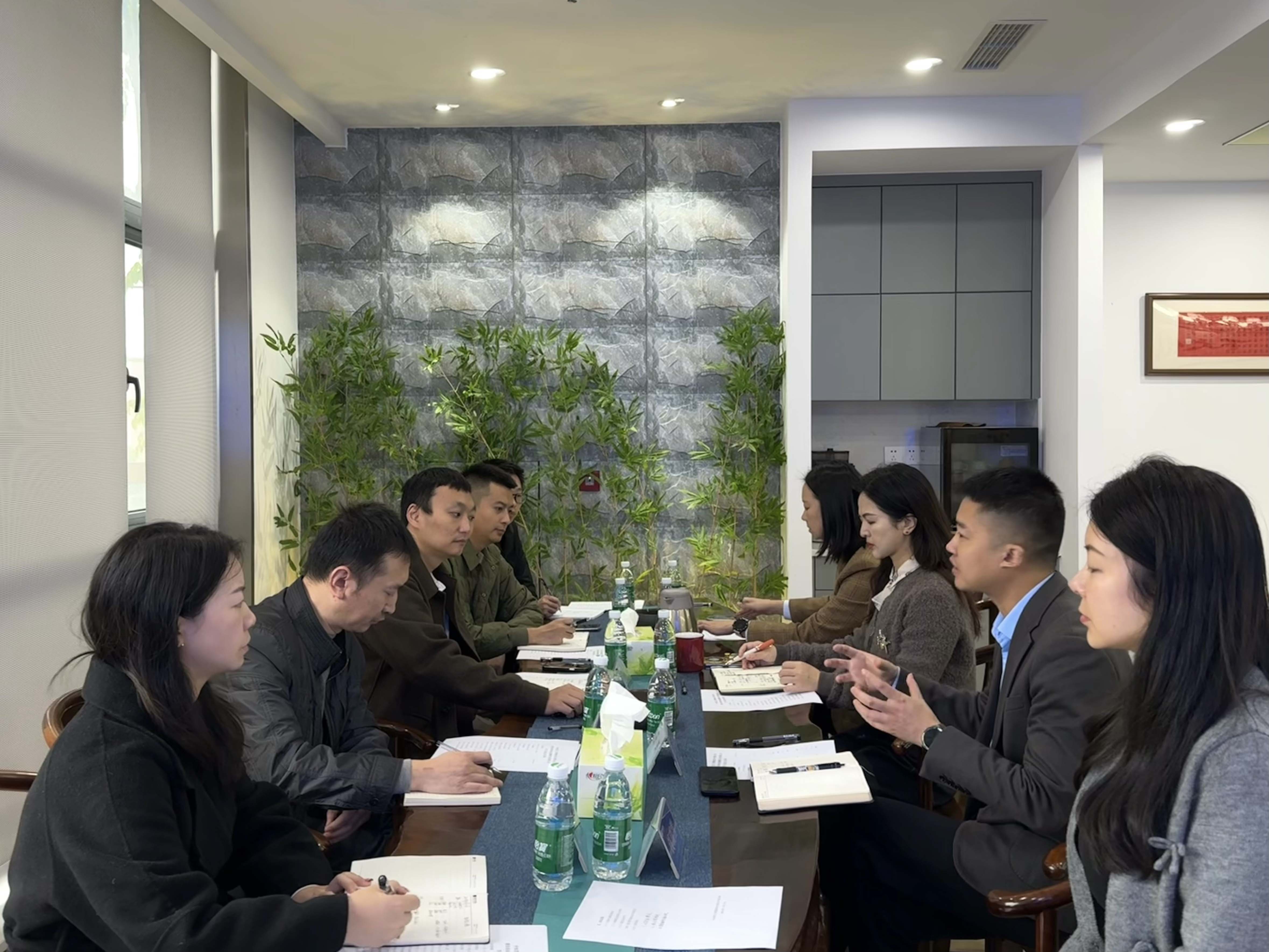 智汇管理，发展同辉｜中水君信与雅安市水勘院座谈交流会