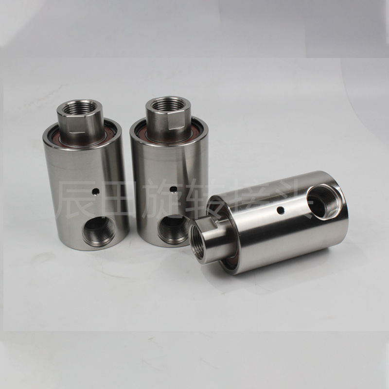 不锈钢直角直通液压油旋转接头