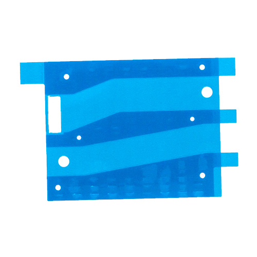 Battery back adhesive