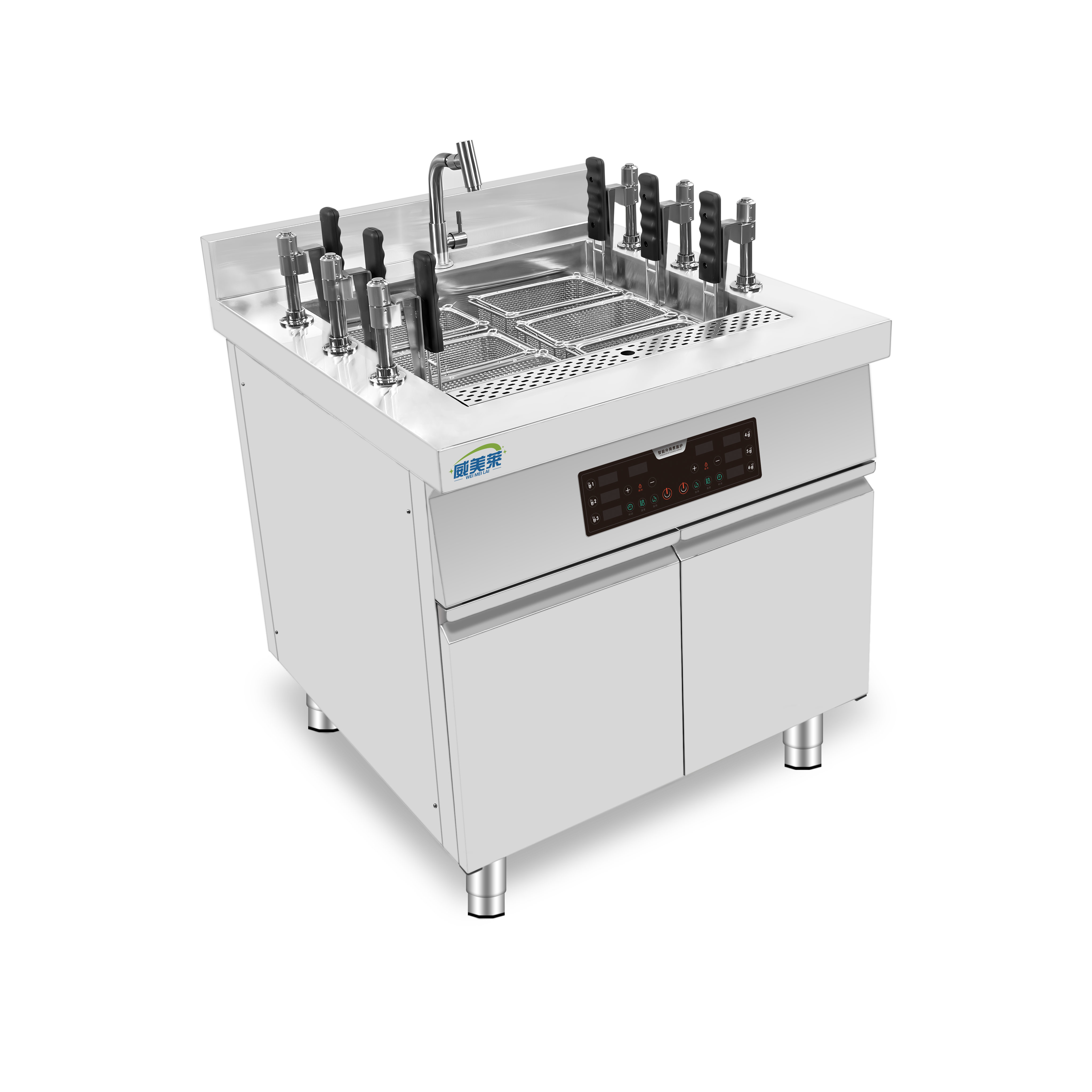 六头升降煮饺炉