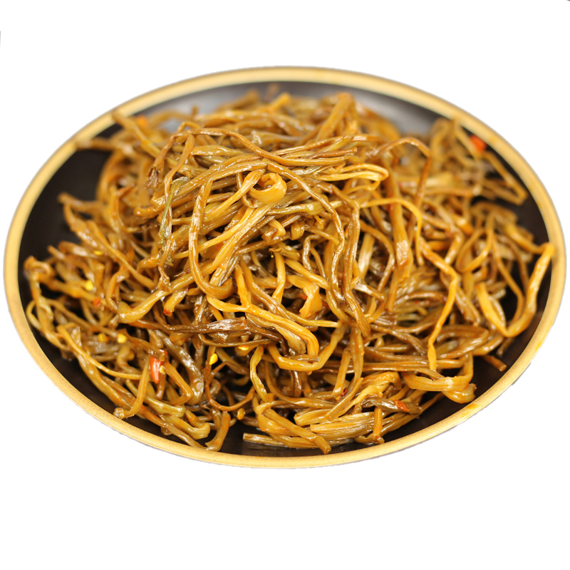 地瓜梗咸菜地瓜叶咸菜红薯叶酱菜地瓜梗下饭菜延边拌地瓜梗500克