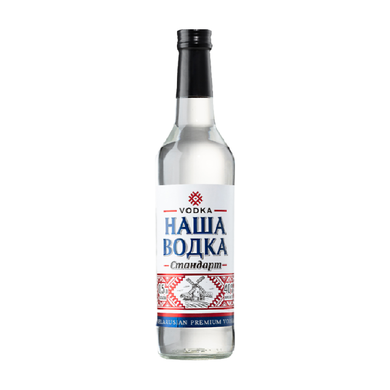 【连续7年金奖】白俄罗斯原瓶原装进口伏特加烈酒基酒洋酒500ml