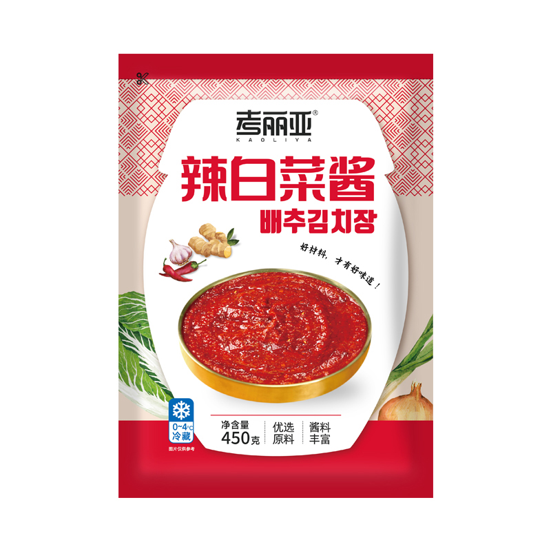 辣白菜专用调味料延边朝鲜族辣酱 韩国泡菜咸菜腌制拌料 450g包邮