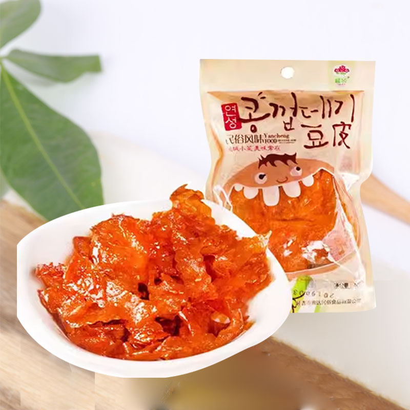 延城香辣豆皮小菜延边风味零食朝鲜族美食豆制品开袋即食