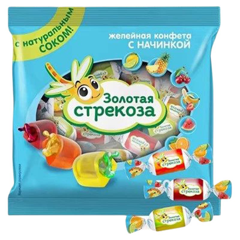 俄罗斯爆浆软糖原装进口喜糖果零食网红2026官方旗舰店