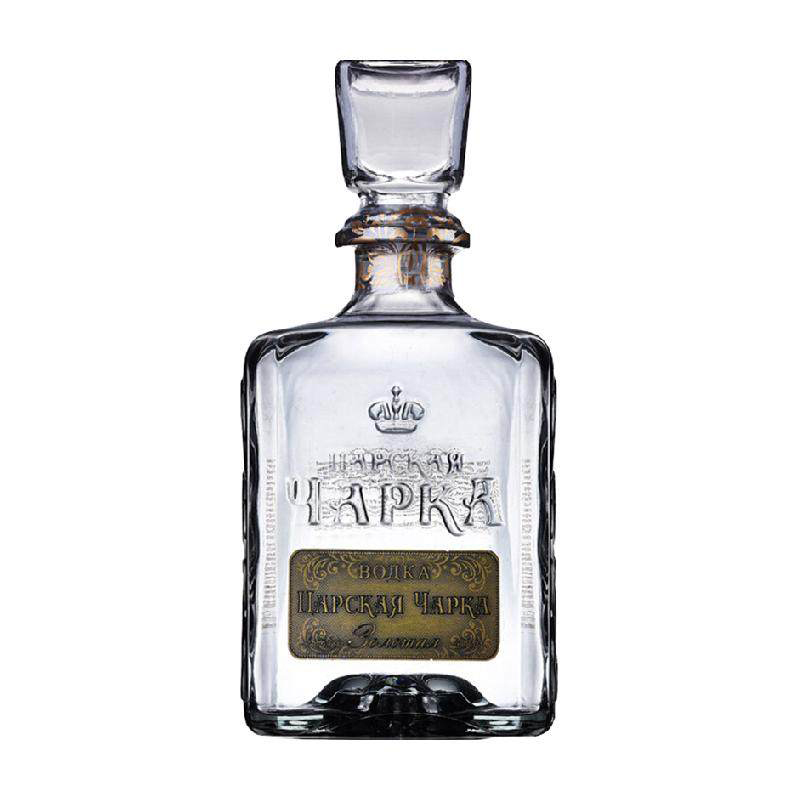 俄罗斯进口Vodka沙皇金樽金标风味伏特加500ml洋酒烈酒基酒