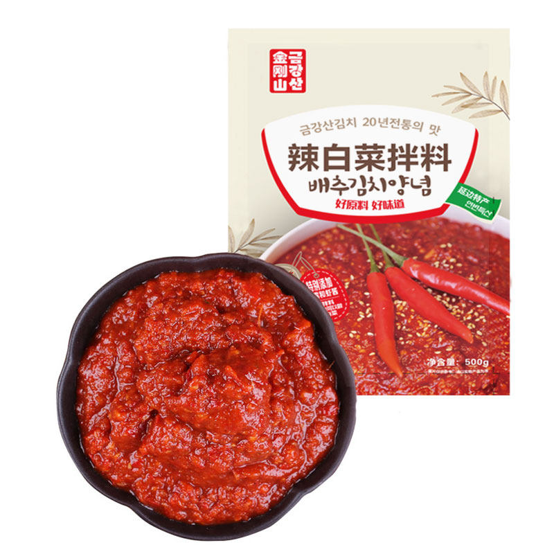 金刚山辣白菜酱正宗延边朝鲜族辣白菜腌制专用酱料拌料泡菜腌料