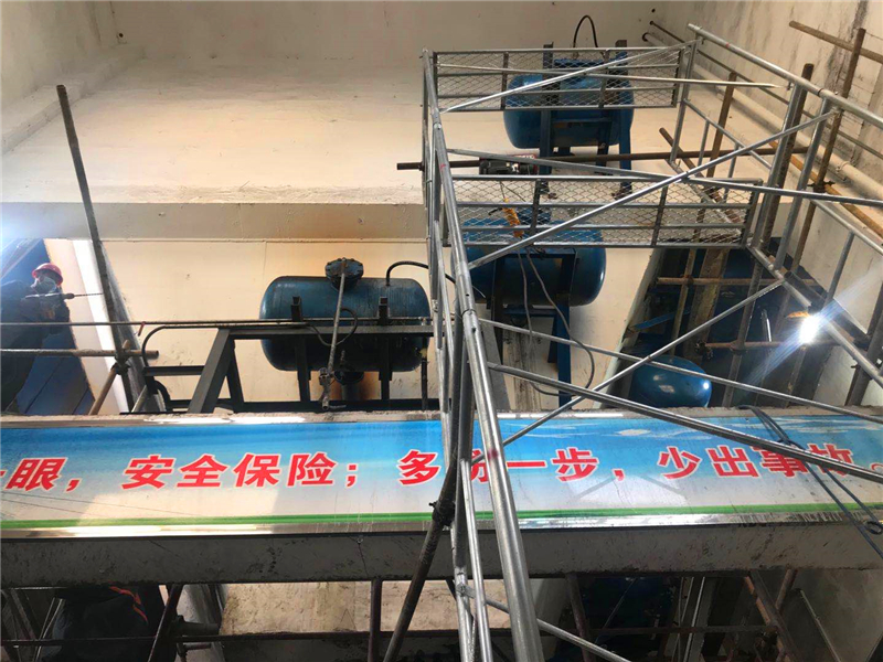 煤仓防堵空气炮施工工程
