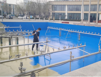 观景池聚脲防水涂料