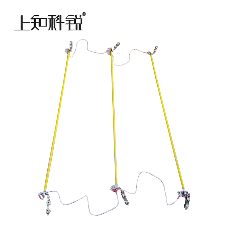跨越网杆