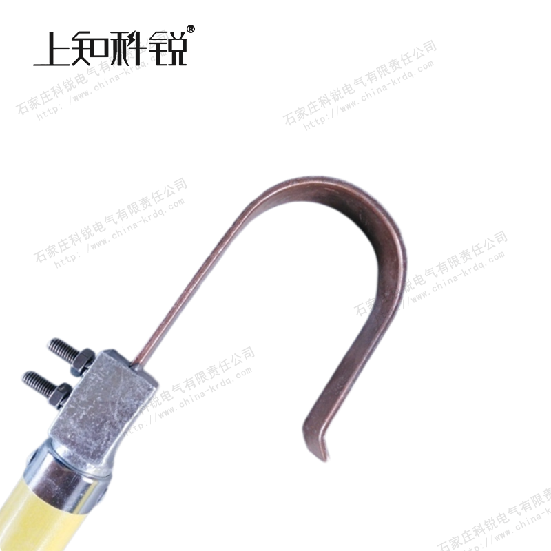 扁铜勾头放电棒