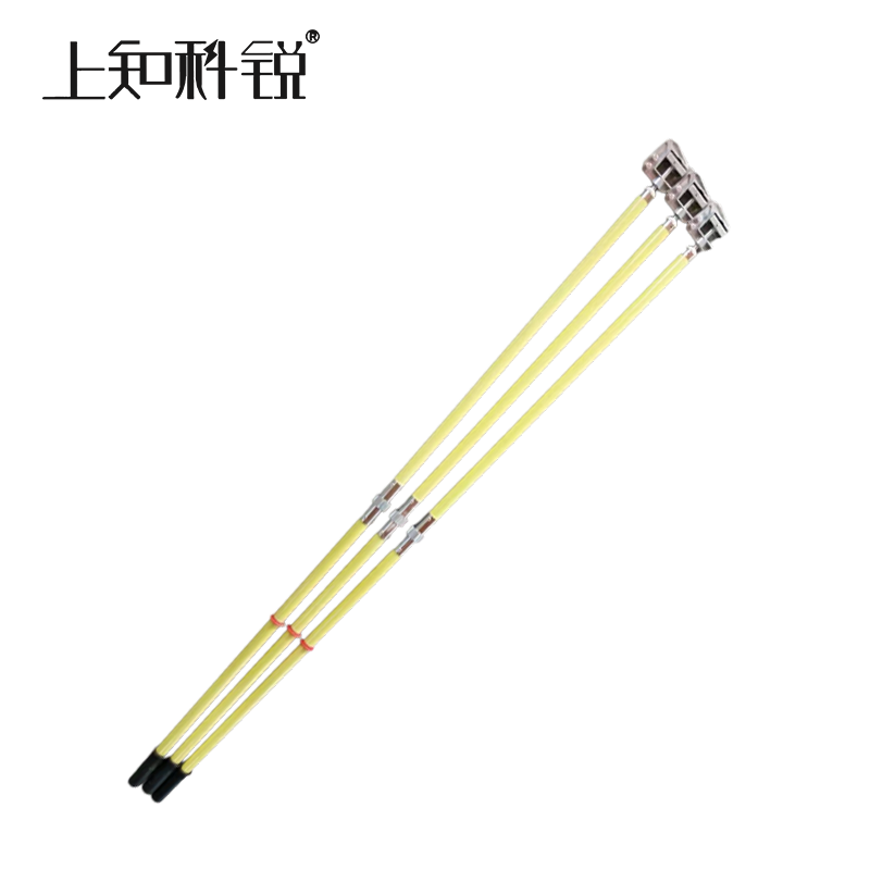 220KV 铝平口螺旋接地棒