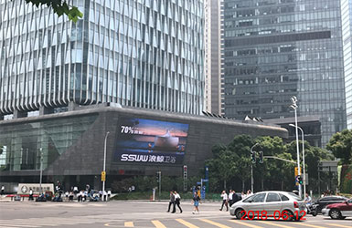 上海浦东陆家嘴太平金融大厦LED广告