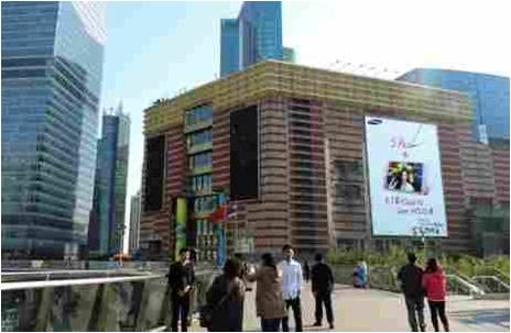 上海陆家嘴正大广场LED屏广告