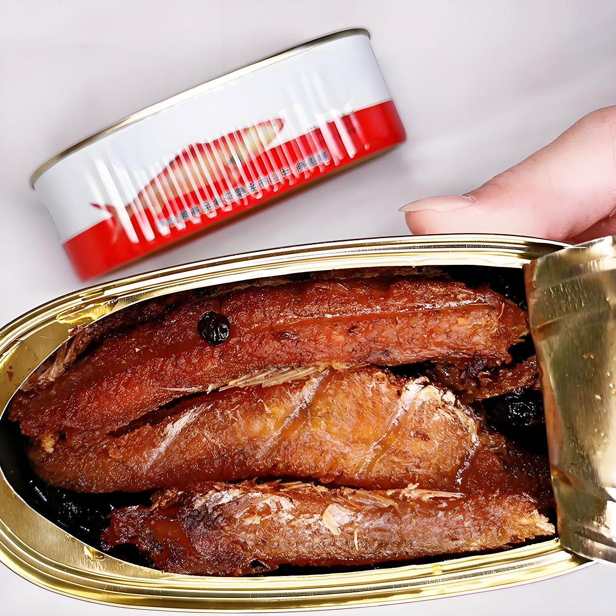 Canned Fried Dace with Salted Black Beans 184g for Sale