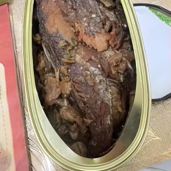 Canned Fish Fried Dace with Preserved Vegetable