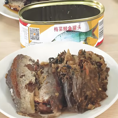 Mix Delicious Preserved Vegetable to Make 184g Canned Fried Dace