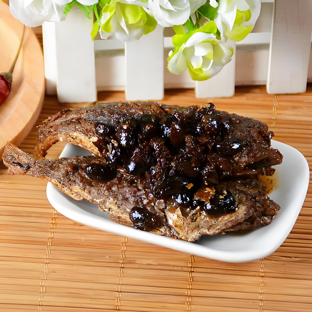 Good Taste Fresh Oil Fried Canned Dace with Salted Black Beans