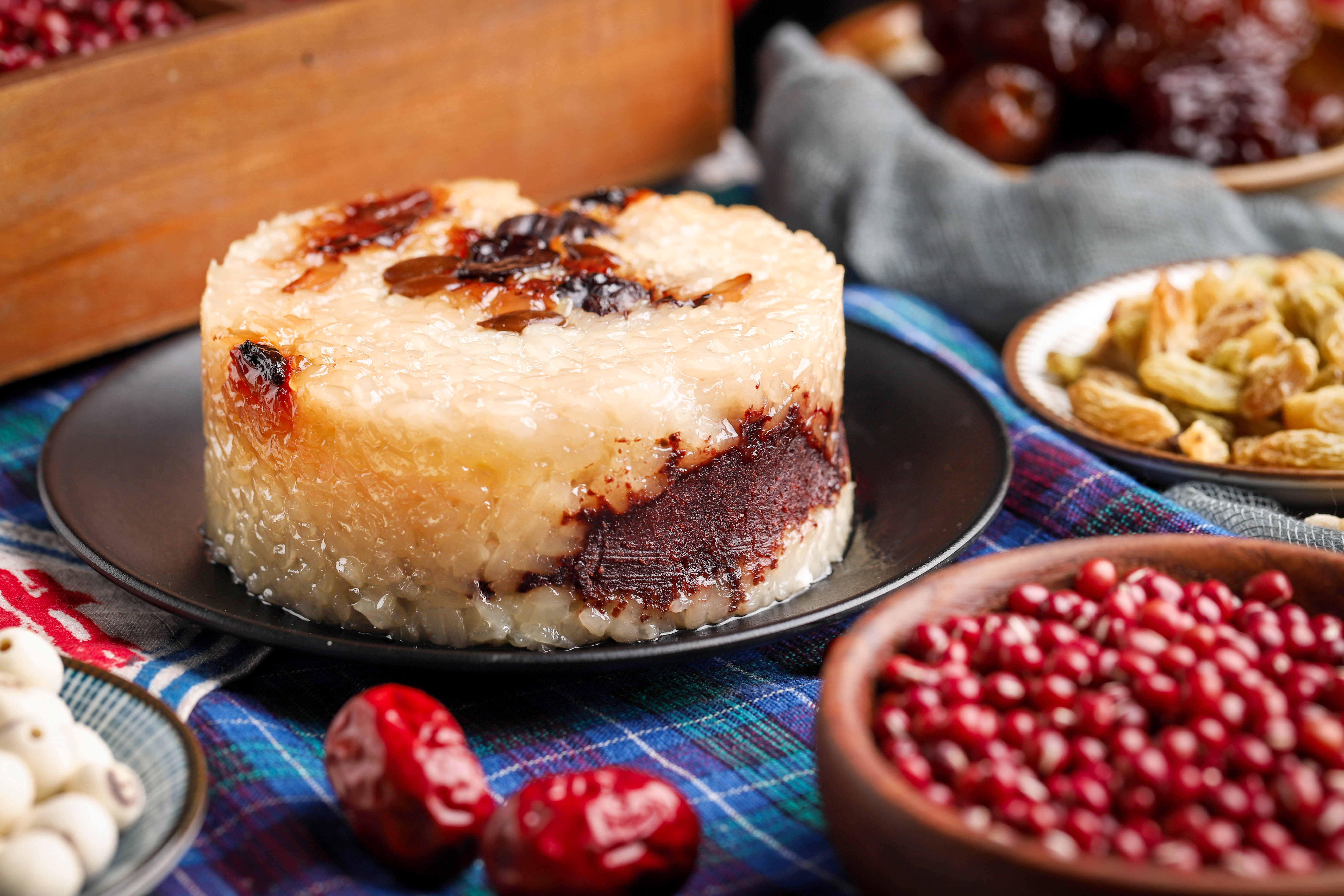 Delicious Healthy Soft Chinese Traditional Famous Glutinous Rice Pudding