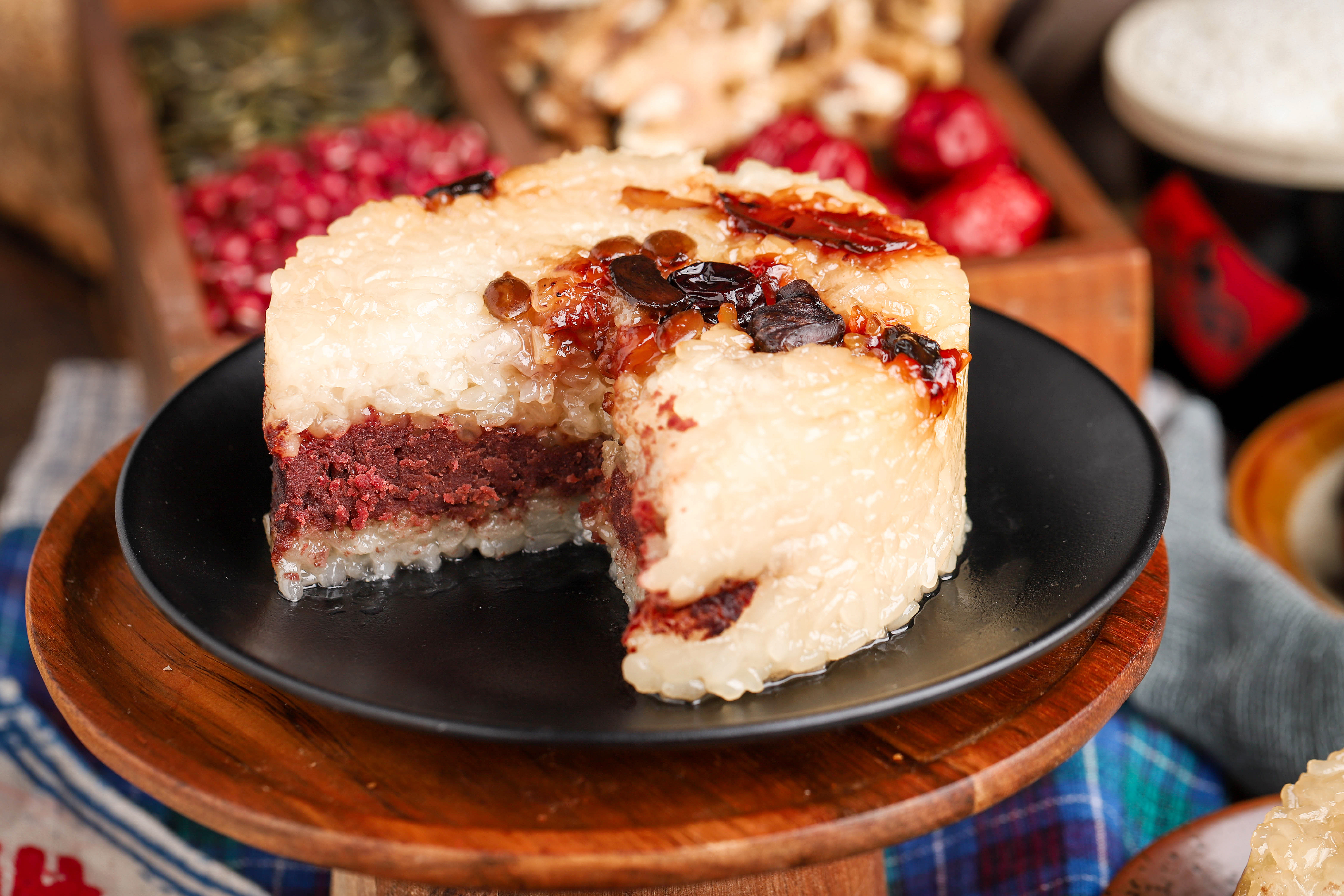 Delicious Healthy Soft Chinese Traditional Famous Glutinous Rice Pudding