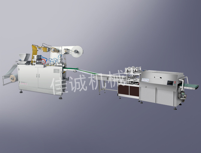 330暖包机与四边封连线