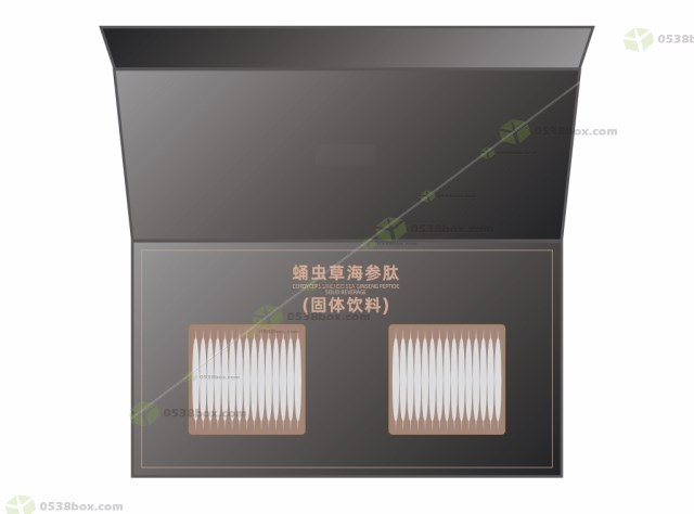 蛹虫草海参肽精品盒包装