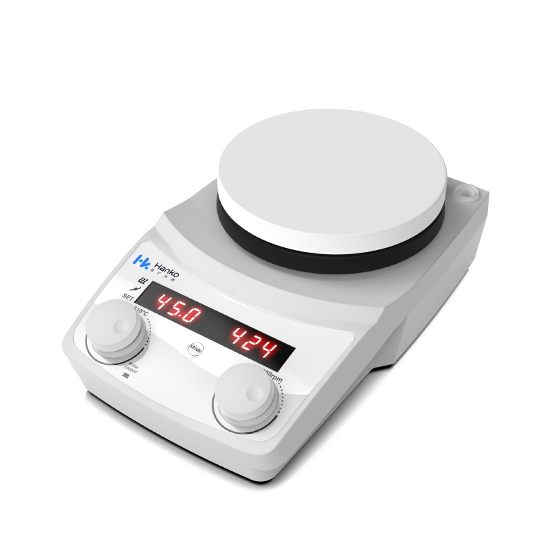 昊扩 - 5寸数显磁力加热搅拌器 HS-5