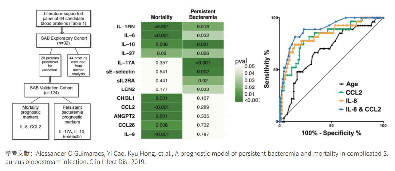金黄色葡萄球菌感染生物标志物研究 金黄色葡萄球菌感染生物标志物研究