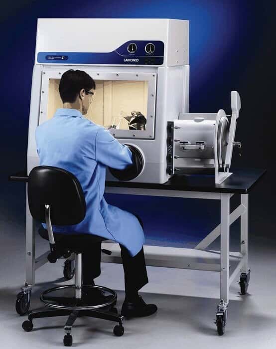 科尔帕默厌氧手套的操作箱