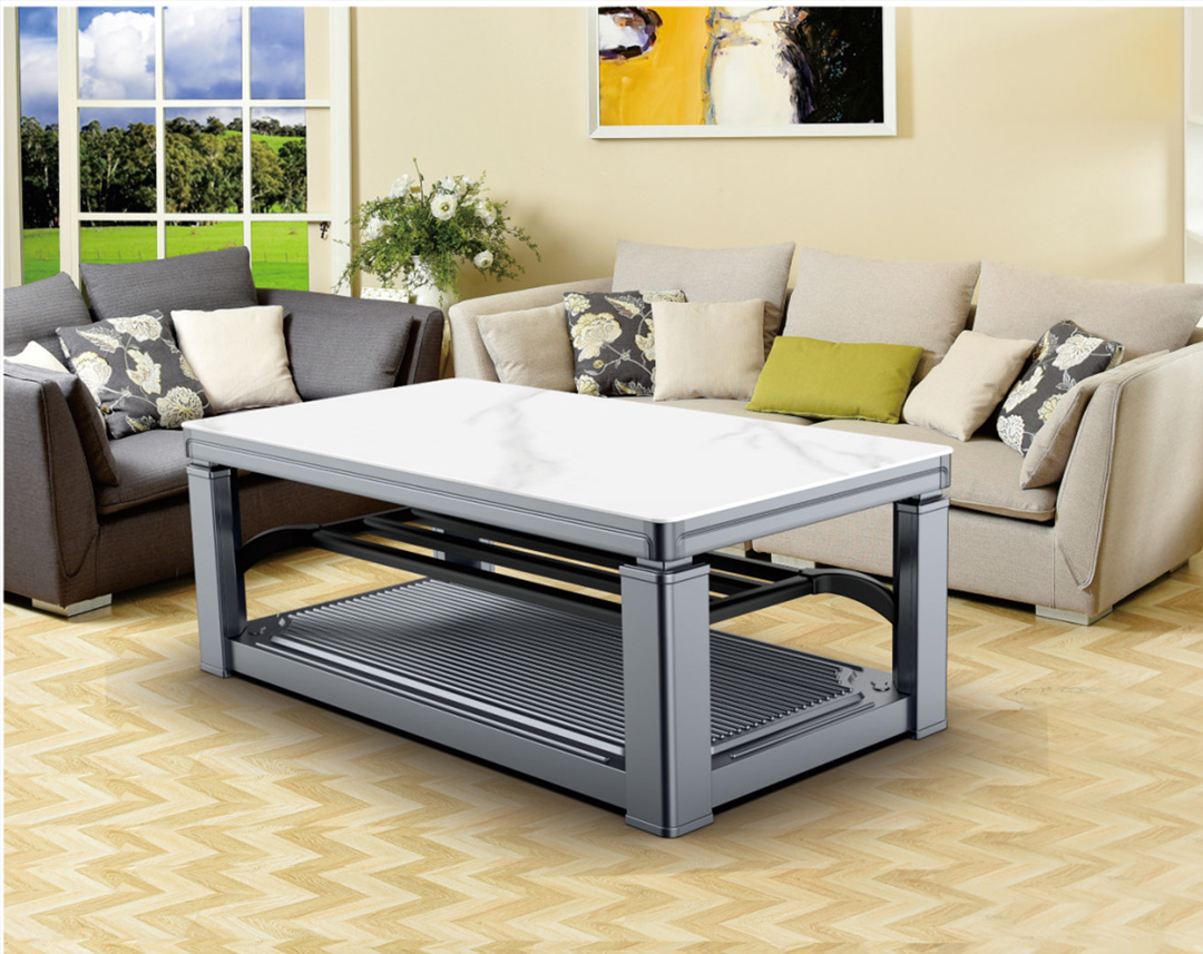 暖家红智能升降茶几（1380*750&爵士白）