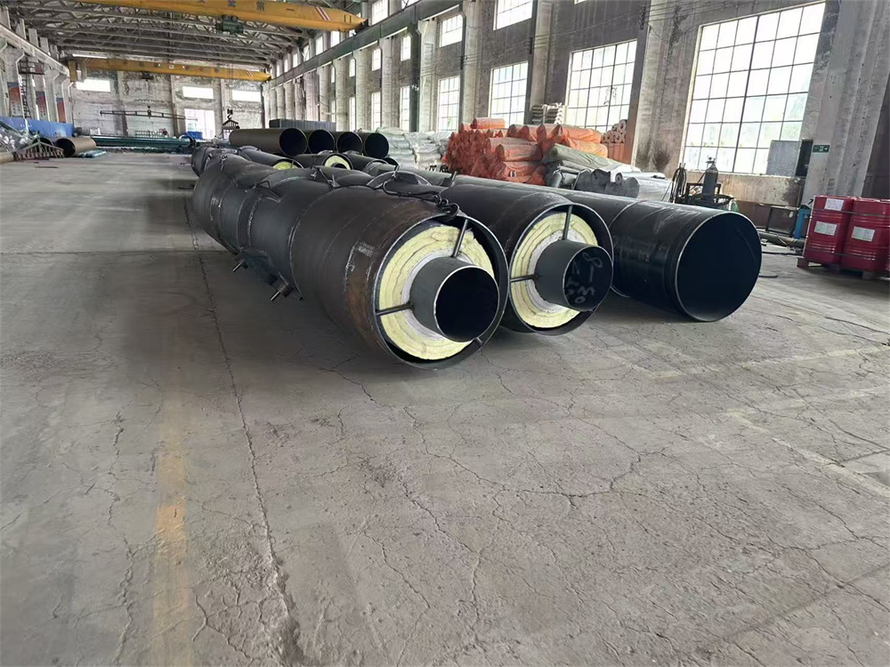 钢套钢蒸汽保温管