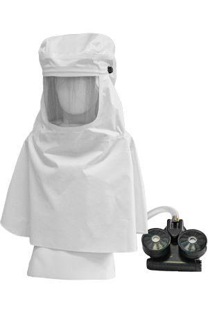 微正压防护头罩