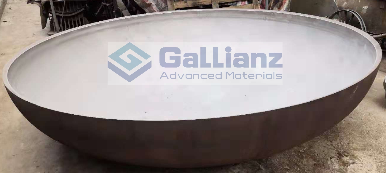 复合板封头加工