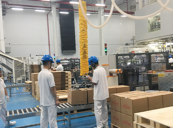 食品包装行业使用现场