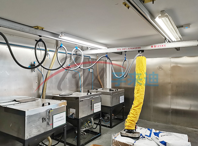 化学包装袋真空吸吊搬运