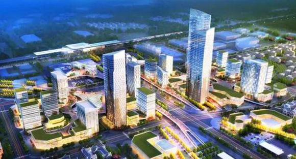 株洲武广地标项目防水工程位于株洲市天元区炎帝大道