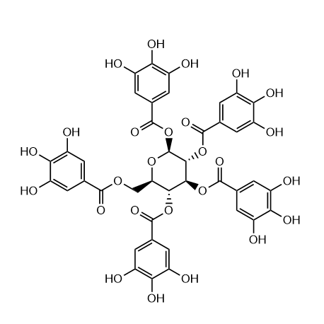 1,2,3,4,6-O-五没食子酰葡萄糖