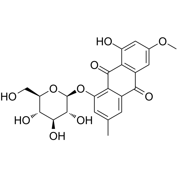大黄素甲醚-1-O-β-D-葡萄糖苷
