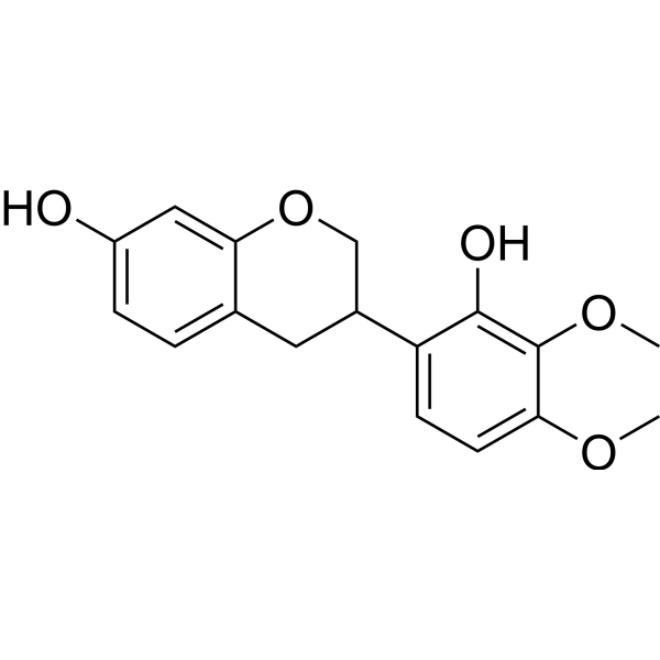 黄芪异黄烷；7,2'-二羟基-3',4'-二甲氧基异黄烷；异短尖剑豆酚