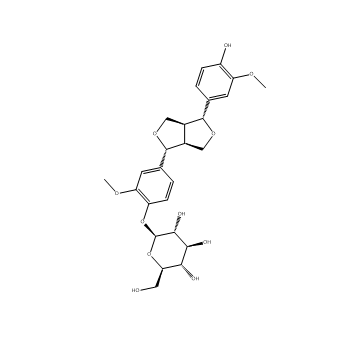 (+)-松脂素-β-D-吡喃葡萄糖苷