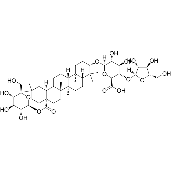 竹节参皂苷Ⅳ，楤木皂苷A