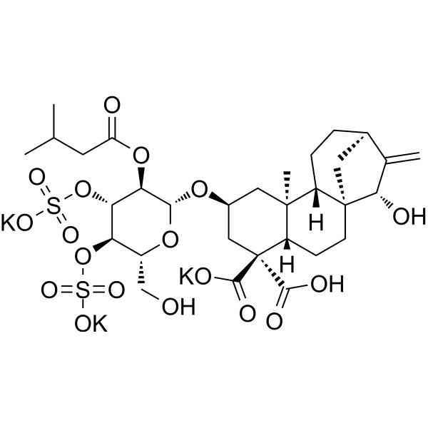 羧基苍术苷三钾盐