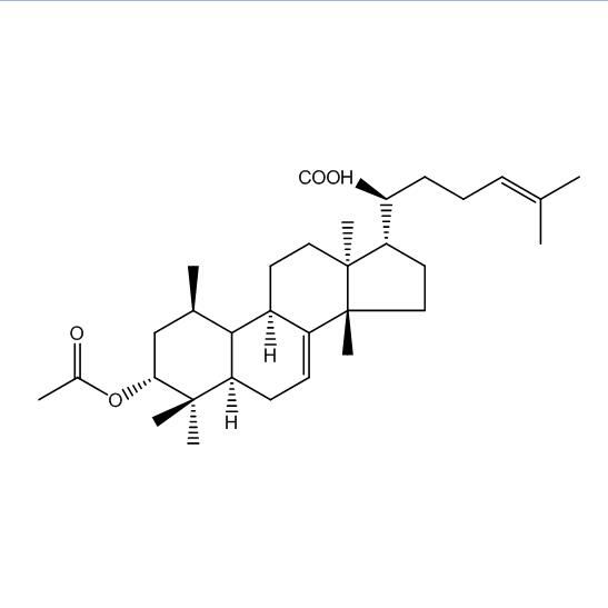 3β-乙酰基-甘遂-8,24-二烯-21