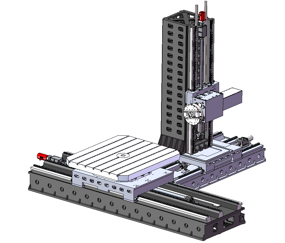 （帶平旋盤）TKPU65130-4025-3020-5Z軸數(shù)控刨臺(tái)臥式鏜床加工中心技術(shù)參數(shù)