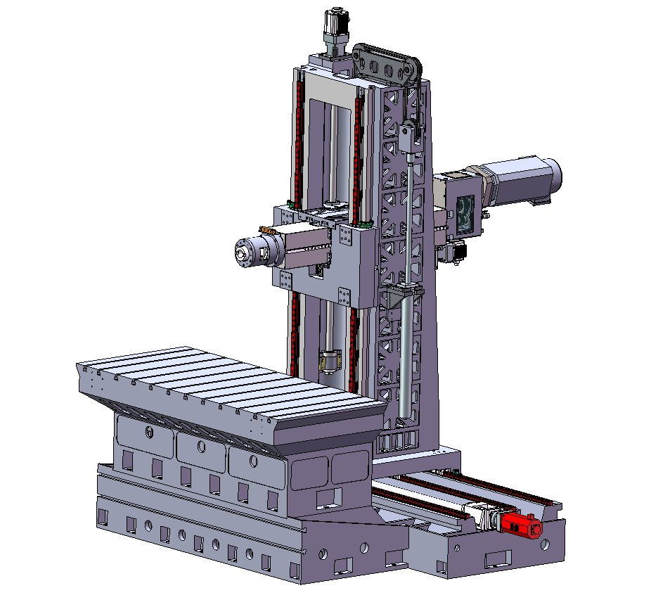 JMDL-XYZ2518重切方滑枕中置開粗機(jī)北京凱恩帝系統(tǒng)數(shù)控動(dòng)柱臥式整體底座重型粗銑機(jī)床