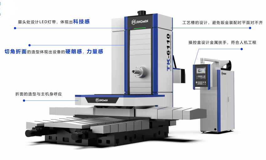 JMFHSZ-TK65130D-1816（常规侧挂式）数控卧式镗铣床技术参数凯恩帝系统
