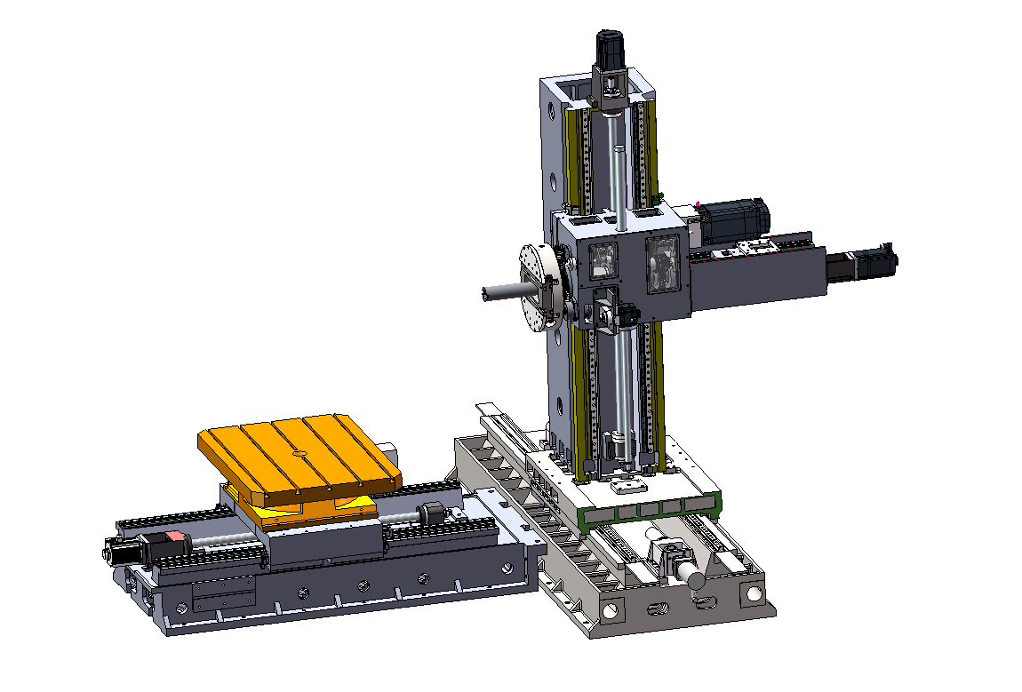TK62110B（帶平旋盤）硬線復合導軌數(shù)控落地式鏜銑床