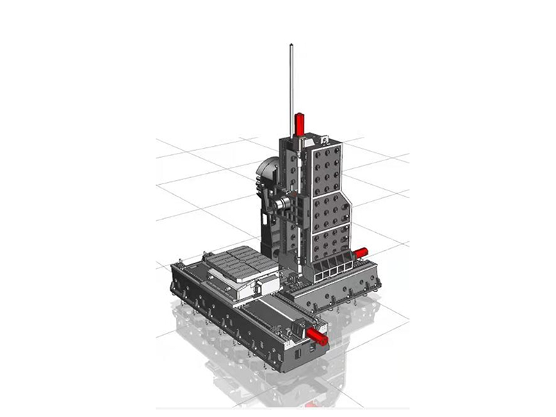 臥式數(shù)控重切鏜銑中心WHB一2010技術(shù)參數(shù)
